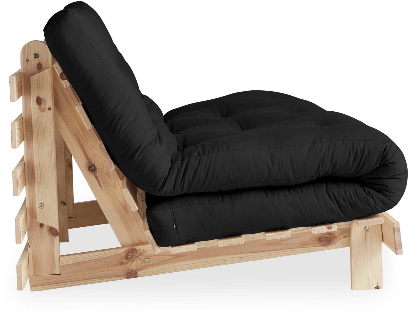 Karup Design Daybett Roots Sofa Bed, Schlafsofa, Bettfunktion, FSC®-Massivholz, Inkl. Futonmatratze, Made in Europe, langlebig, B: 140 oder 160 cm – Bild 5 von 5