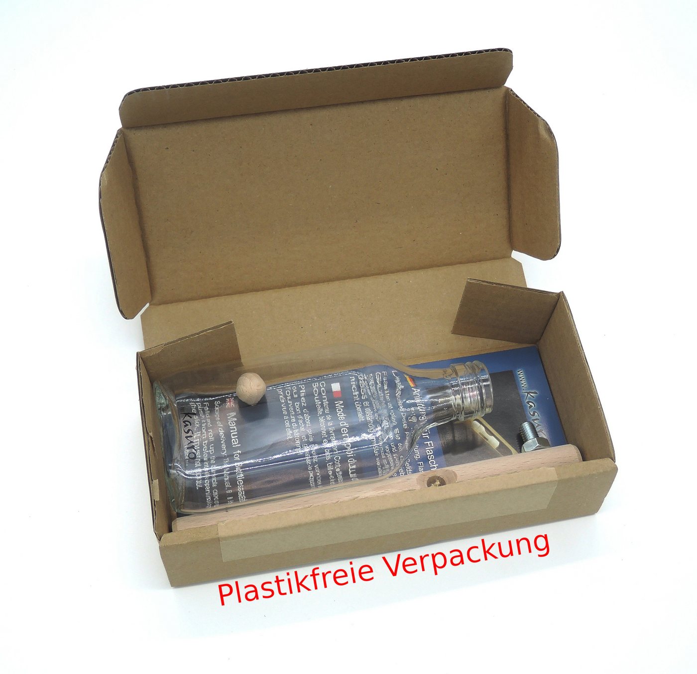 kasuro Geschenkbox Flaschensafe Schraube Geldgeschenk » Hochzeit Geburtstag Weihnachten – Bild 3 von 4