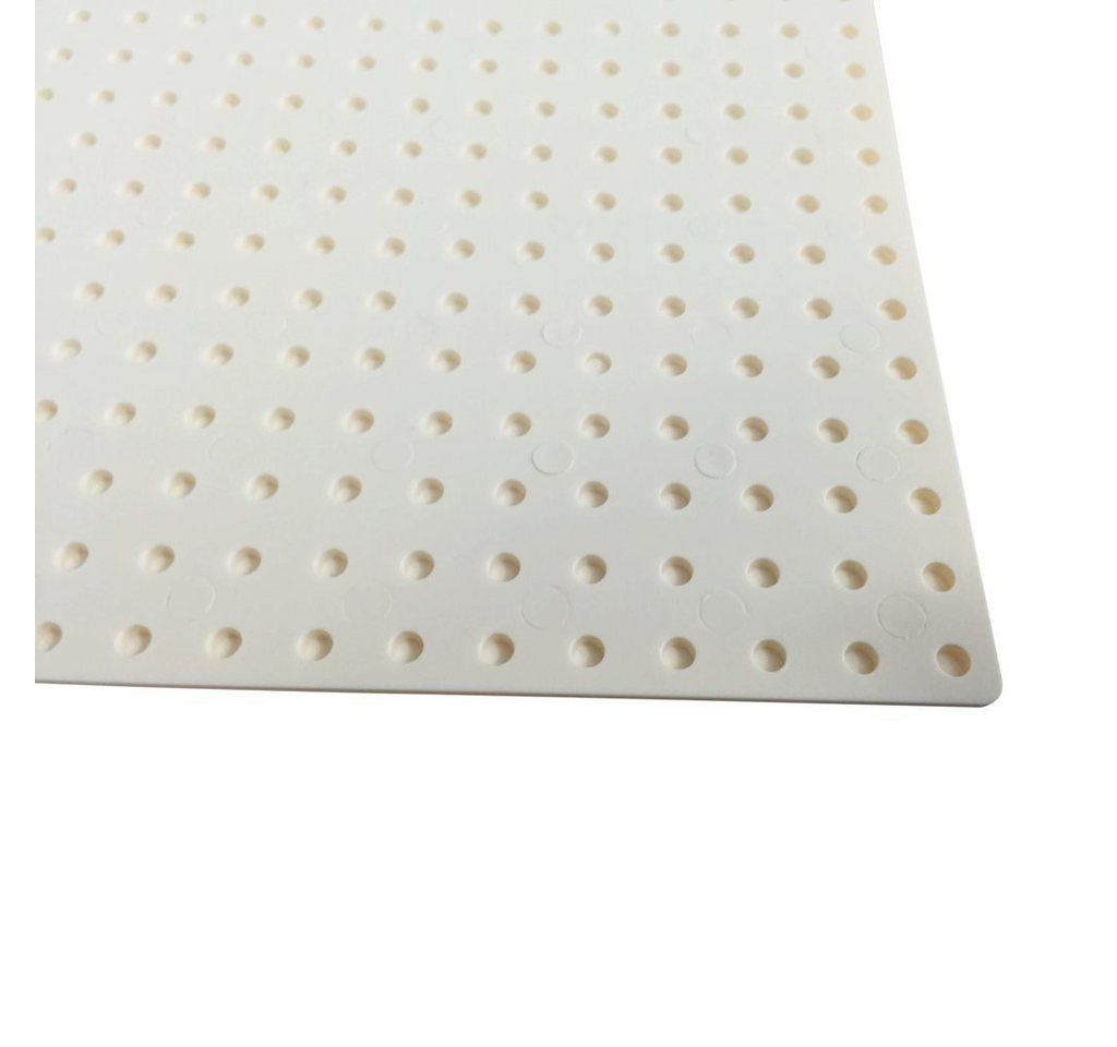 Katara 8er Grundbauplatten, 16x16 Noppen, 13 cm x 13 cm Konstruktionsspielsteine, (8er Set), weiß, 100% Kompatibel Sluban, Papimax, Q-Bricks, LEGO® – Bild 5 von 5