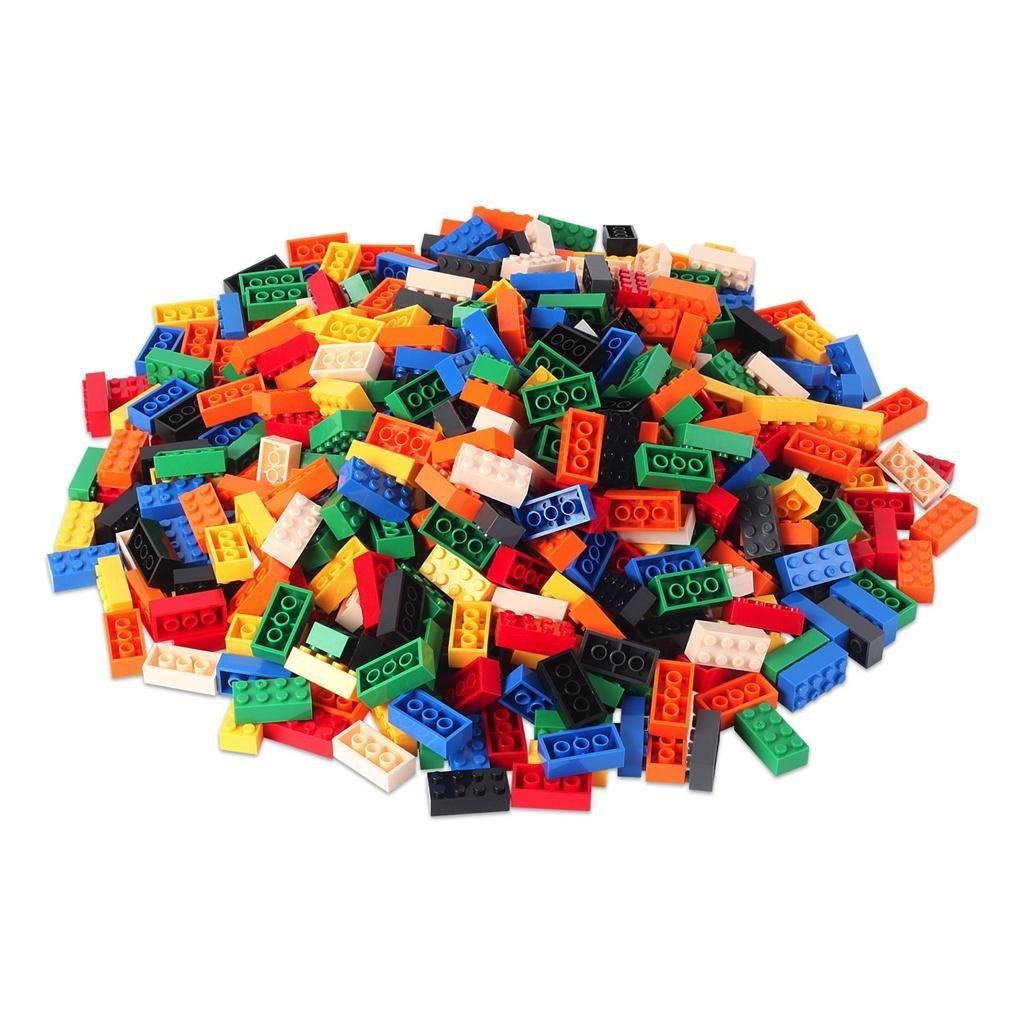 Katara Bausteine Box-Set mit 520 Steinen + Platte + Box Konstruktionsspielsteine, (3er Set), Bunt, 100% Kompatibel Sluban, Papimax, Q-Bricks, LEGO® – Bild 4 von 5