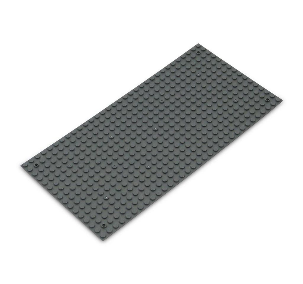 Katara Grundbauplatte 16x32 Noppen, verschiedene Farben Konstruktionsspielsteine, (2er Set), Dunkelgrau, 100% Kompatibel Sluban, Papimax, Q-Bricks, LEGO® – Bild 2 von 4
