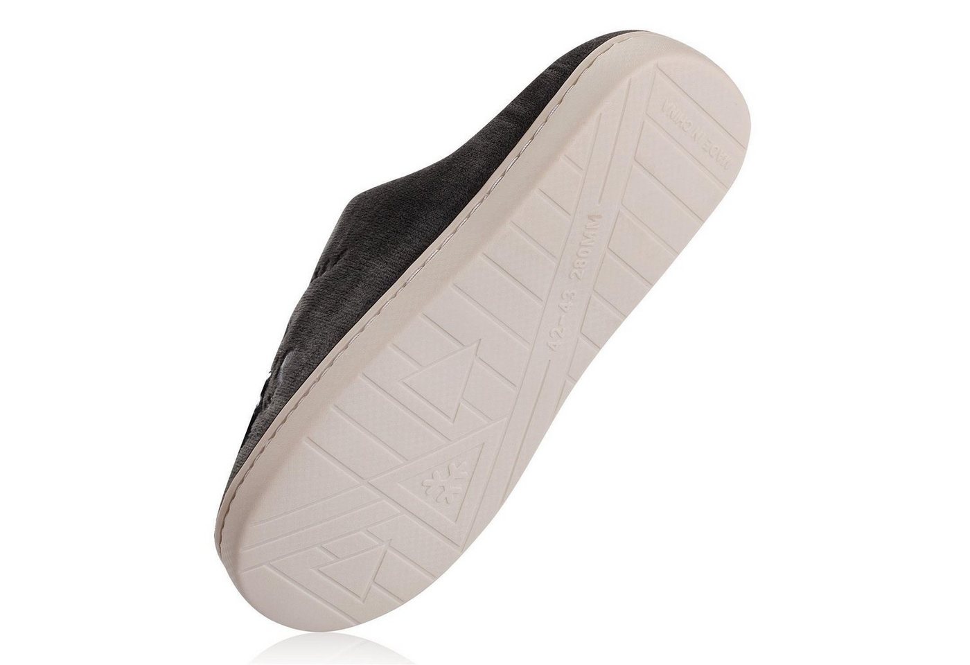 Katara Tier Pantoffeln Gr. 34-41 (Einhorn, Katze, Hase) Plüsch Hausschuhe Hausschuhe, weich, warm, süß, kuschelig, Plüsch Einhorn (Schwarz) – Bild 5 von 5