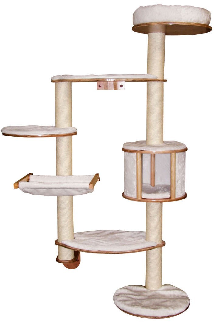 Katzen Kratzbaum Kerbl DOLOMIT XL Kletterbaum Wandkratzbaum Wandmontage