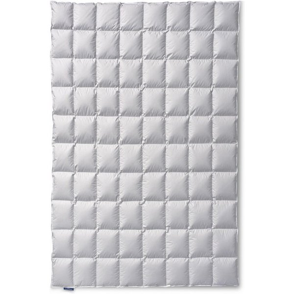 Kauffmann Daunenbettdecke Eiderdaune Exclusive - Medium, Füllung: 100 % Eiderdaunen, Bezug: 100% Baumwolle, Hochwertige Handarbeit – Luxus, den man jede Nacht s