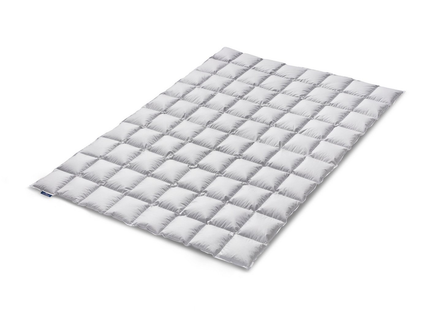 Kauffmann Daunenbettdecke Eiderdaune Exclusive - Medium, Füllung: 100 % Eiderdaunen, Bezug: 100% Baumwolle, Hochwertige Handarbeit – Luxus, den man jede Nacht s – Bild 2 von 3