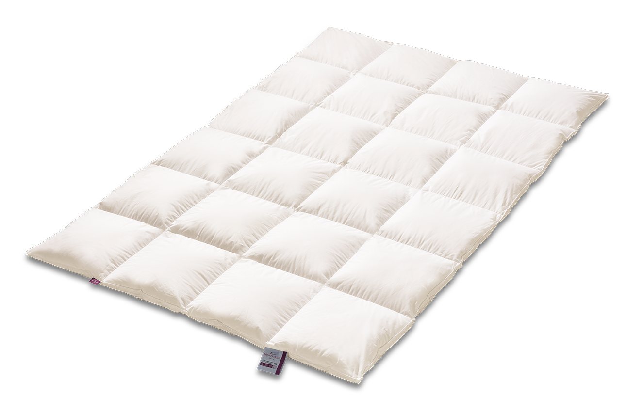 Kauffmann Daunenbettdecke Superior - Extra Warm, Daunenbettdecke mit 2cm Innen- und Außensteg, Füllung: 100% Daunen, Bezug: 100% Baumwolle, Extra warm für kalte – Bild 3 von 3