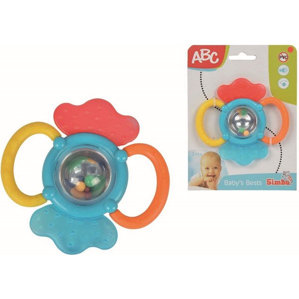 SIMBA Kauspielzeug Simba 104013558 - ABC Activity Rassel