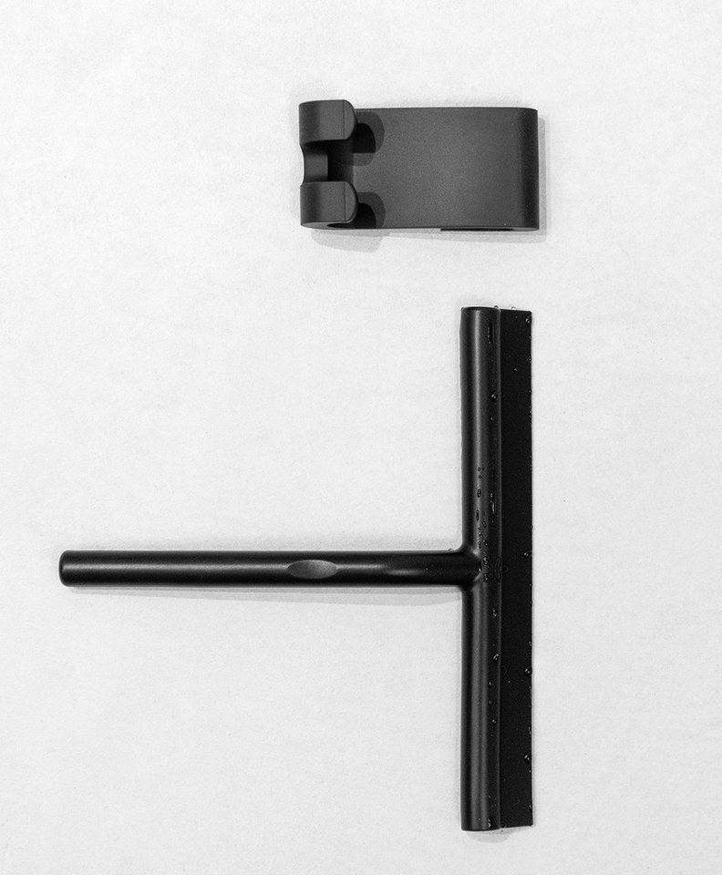 KAWENTSMANN Duschabzieher KLARA, 100 % Silikon, ohne Gummilippe, modernes Design, schimmelresistent – Bild 4 von 5
