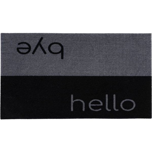 Kayoom Fußmatte Cosy Entry 325, rechteckig, Höhe: 6 mm, Türmatte, Schmutzfang, Hello, Eingang
