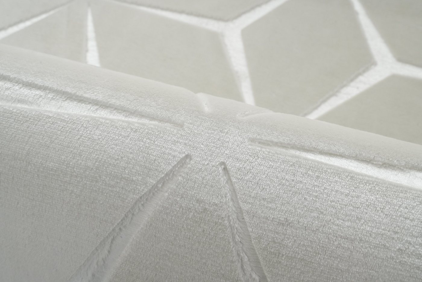 Kayoom Teppich Calma 225, rechteckig, Höhe: 10 mm, Kurzflor, 3-D Optik, Wohnzimmer – Bild 5 von 5