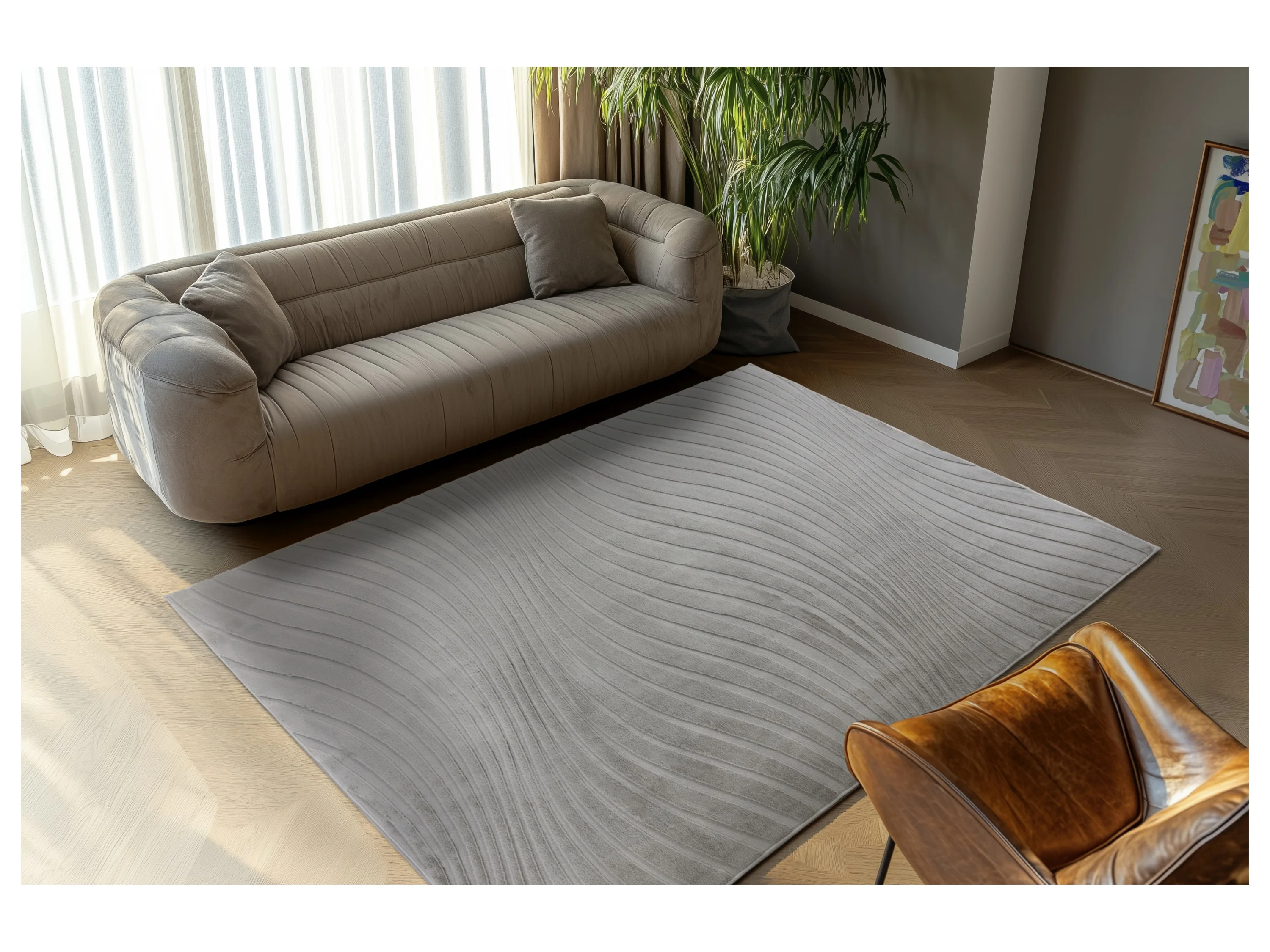 KAYOOM Teppich »Kierk« (325, Silber, 160 x 230 cm) – Bild 2 von 3