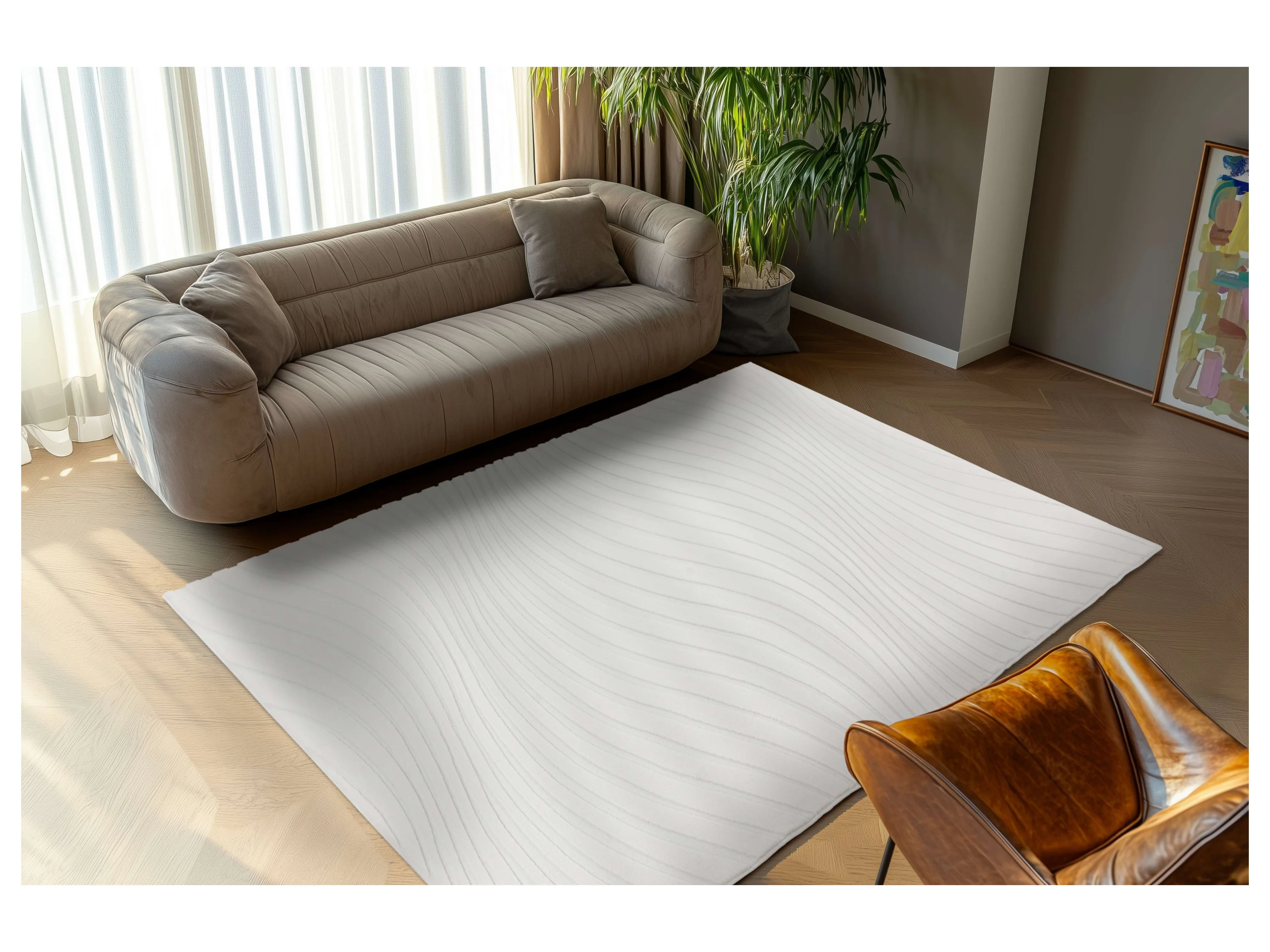KAYOOM Teppich »Kierk« (325, Elfenbein, 80 x 150 cm) – Bild 2 von 3