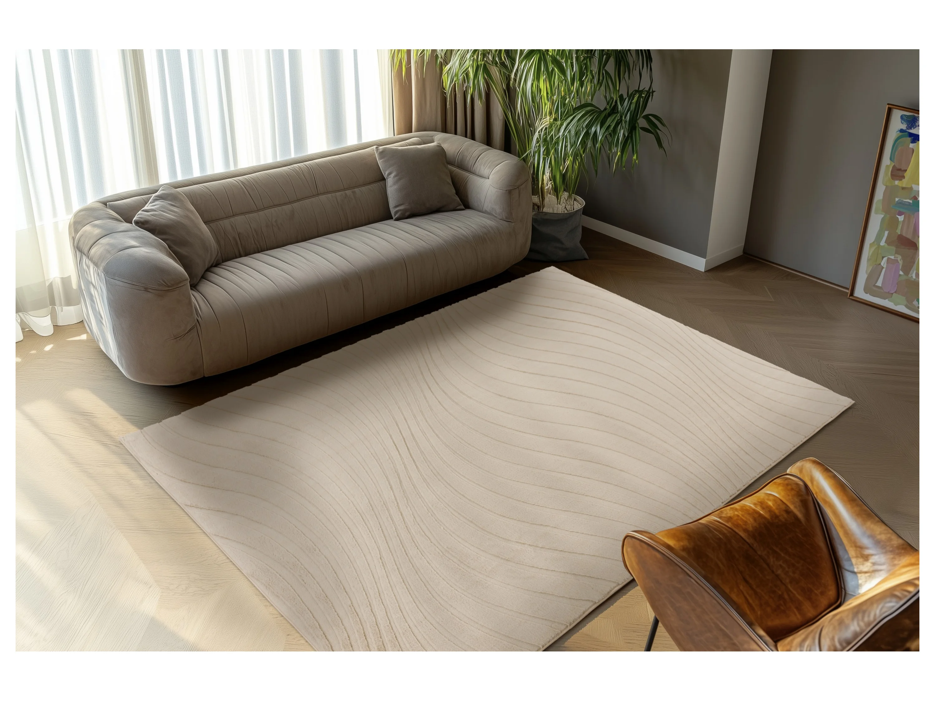 KAYOOM Teppich »Kierk« (325, Beige, 120 x 170 cm) – Bild 2 von 3