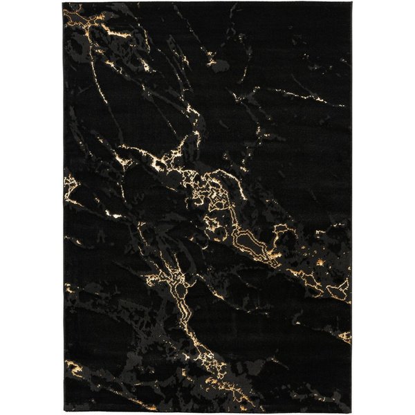 Kayoom Teppich Mineral 425, rechteckig, Höhe: 12 mm, Kurzflor, Hoch Tief Struktur, Wohnzimmer