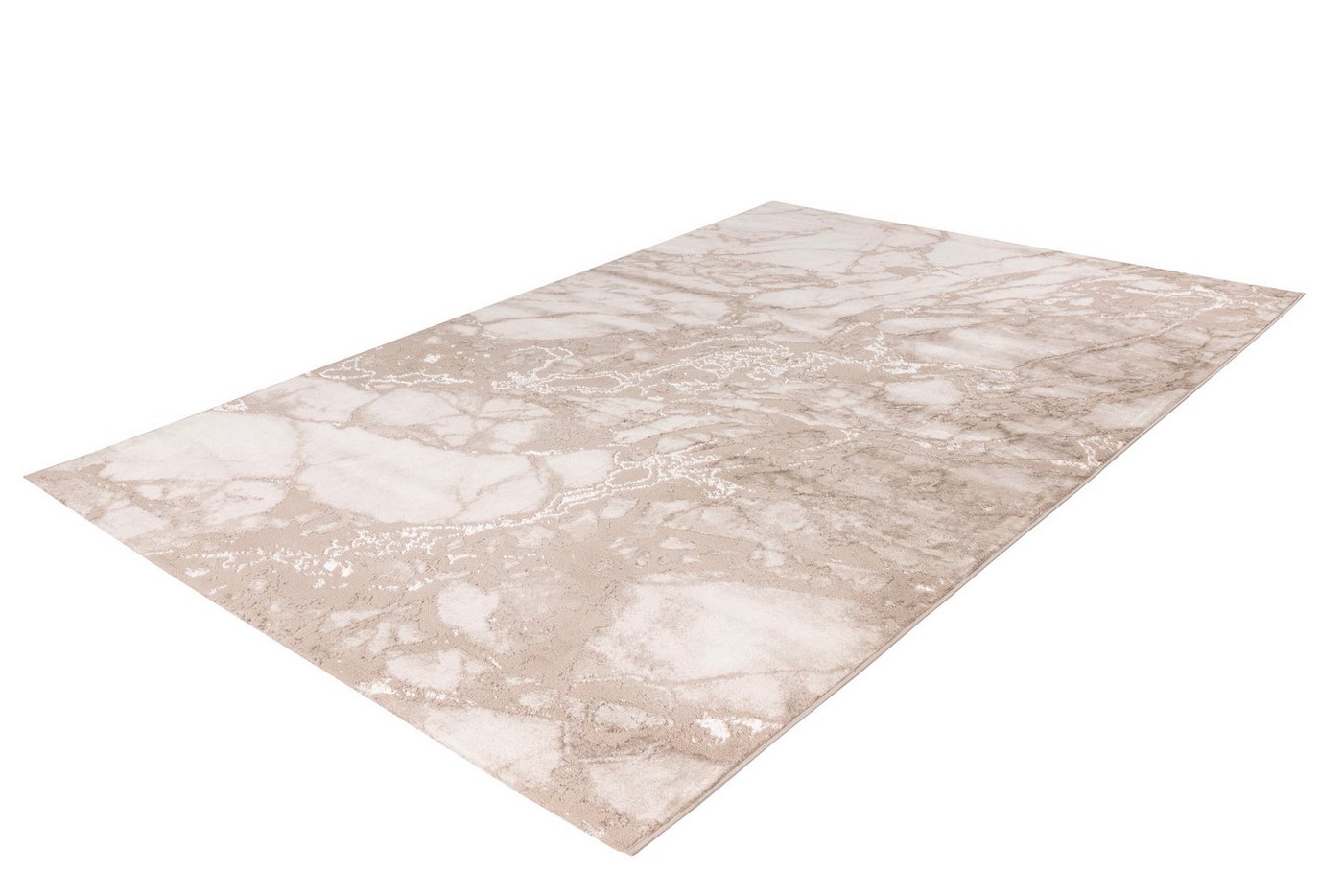 Kayoom Teppich Mineral 425, rechteckig, Höhe: 12 mm, Kurzflor, Hoch Tief Struktur, Wohnzimmer – Bild 3 von 5