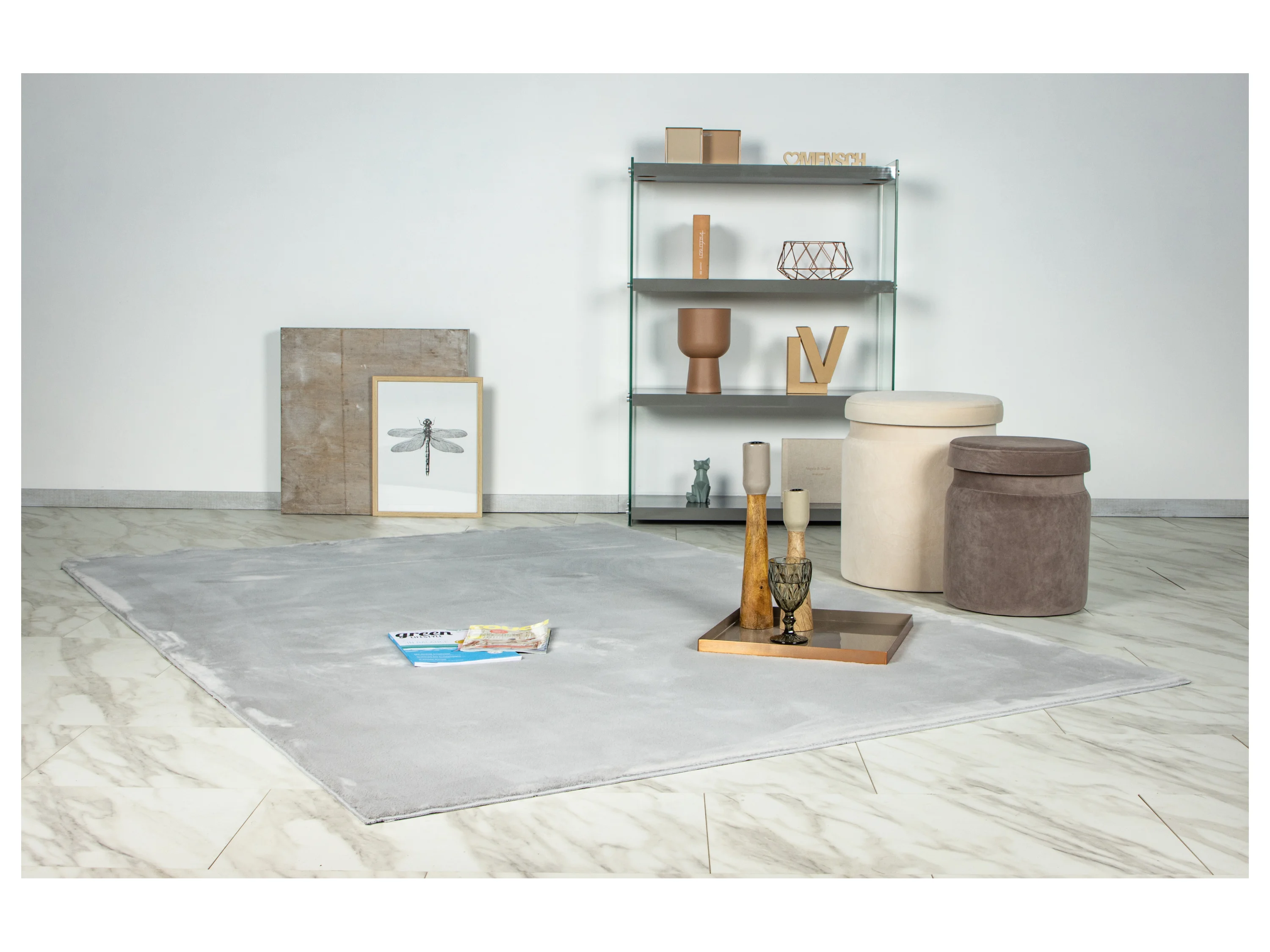 KAYOOM Teppich »Surfacer« (225, Silber, 80 x 150 cm) – Bild 2 von 3