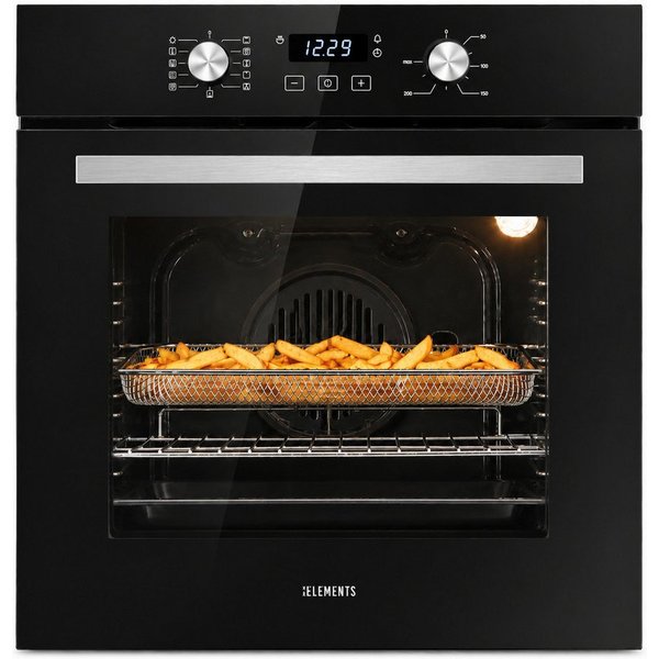 KB Elements Einbaubackofen 73 Liter, 60 cm Breit, Air Fry, Steam CLEAN, Steam Clean, Air Fry Funktion inklusive Air Fry Korb, Steam Clean