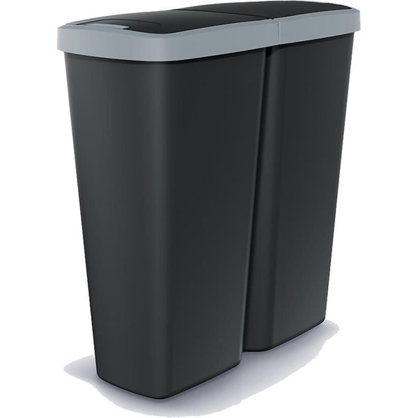 Keden Mülleimer Compacra NDAB50, 50L, Duo-Deckel-System