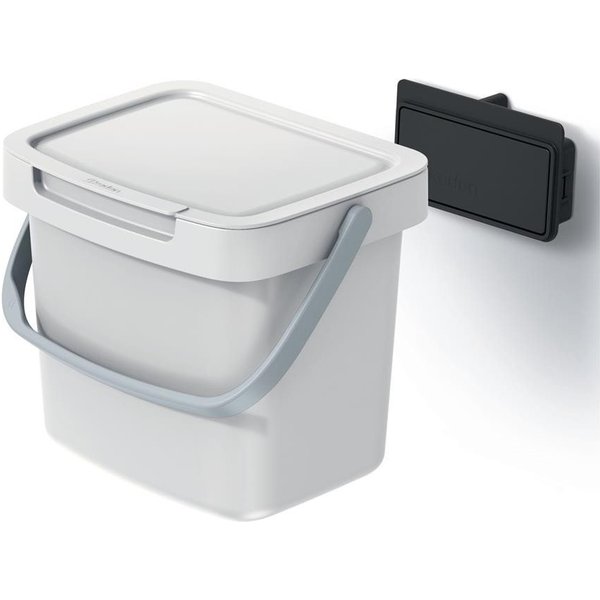 Keden Mülleimer SYSTEMA Q COLLECT, 3 Liter, Abfallbehälter mit Deckel