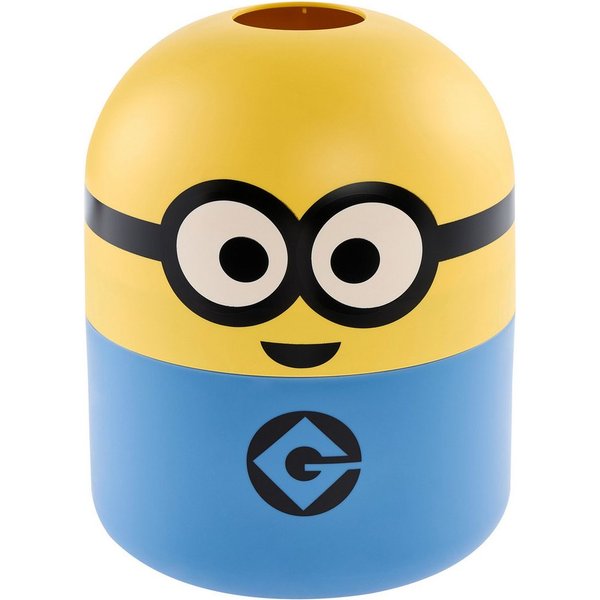 keeeper Aufbewahrungsbox "Bob Minions" mit Eingriffloch, Ø 20 x 25,5 cm, 6 l, yellow