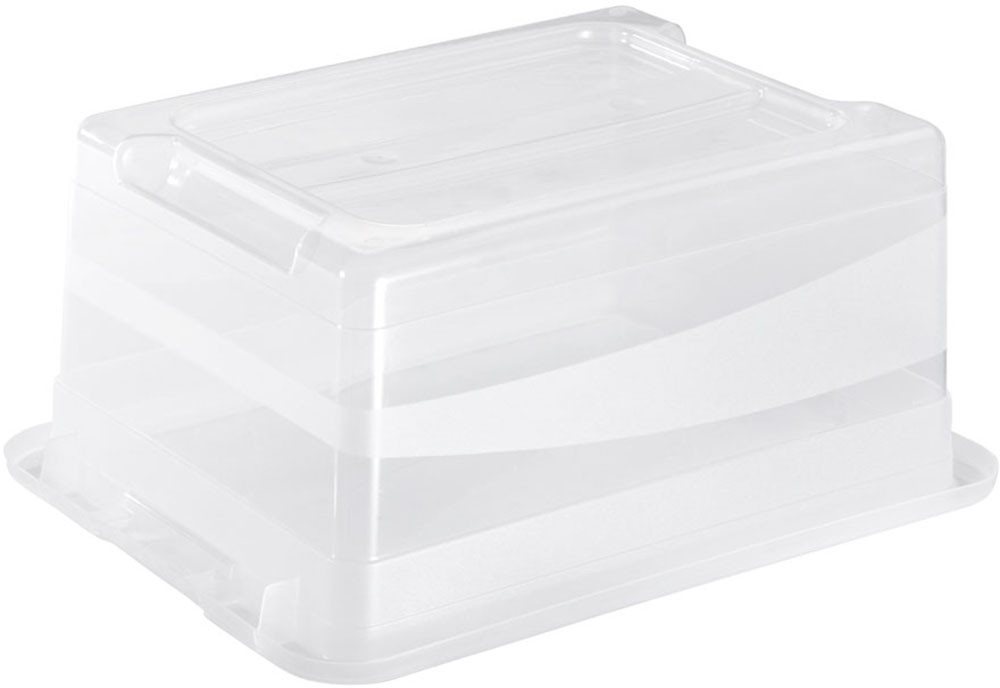 keeeper Aufbewahrungsbox Cornelia, 6er Set, 12 L, 39,5 x 29,5 x 17,5 cm (Set, 6 St), durch Clips verschließbar, Griffe am Boden – Bild 4 von 5
