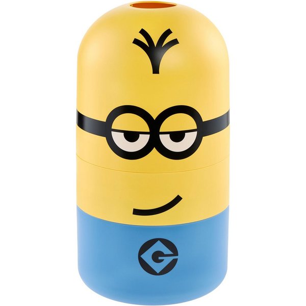 keeeper Aufbewahrungsbox "Kevin Minions" mit Eingriffloch, Ø 20 x 38 cm, 10 l, yellow