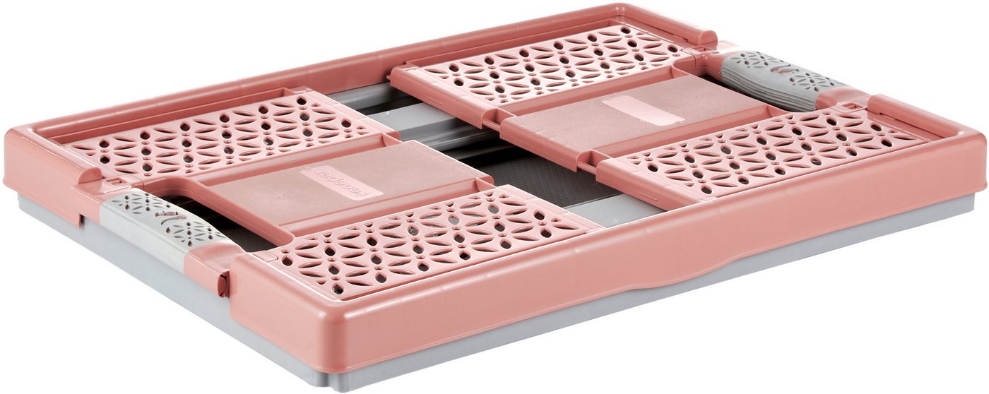 keeeper Klappbox Profi-Klappbox lea mit Softgriffen (Set 2 St) 32 l, 48,5x35x23,5 cm, 32 l, Soft-Touch-Griffe, zusammenklappbar, leicht zu reinigen – Bild 4 von 5