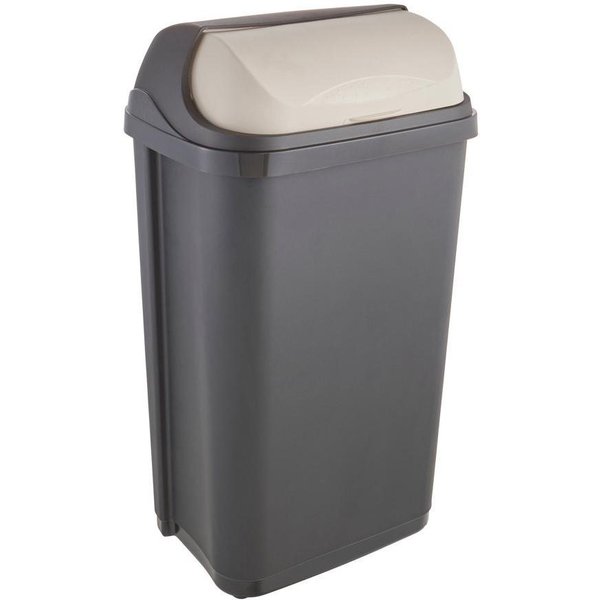 keeeper Mülleimer rasmus, Abfallbehälter mit Rolldeckel, 50 l, Made in Europe, 39 x 29,5 x 67,5 cm