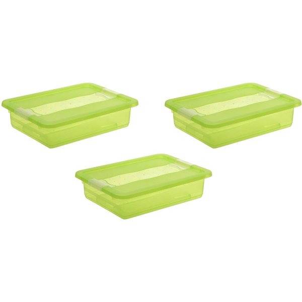 keeeper Organizer cornelia (Set, 3 St), Aufbewahrungsbox, mit Deckel, Schiebeverschluss, 7 L