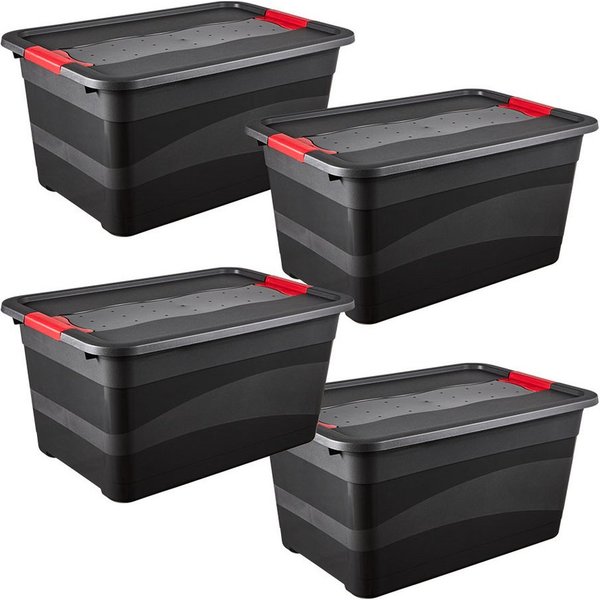 keeeper Transportbehälter eckhart, (Set, 4-St), Transportbehälter extra stabil