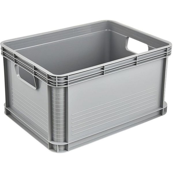 keeeper Transportbox 'Robert' stapelbar, 40 x 30 x 22 cm, 20 l, grau