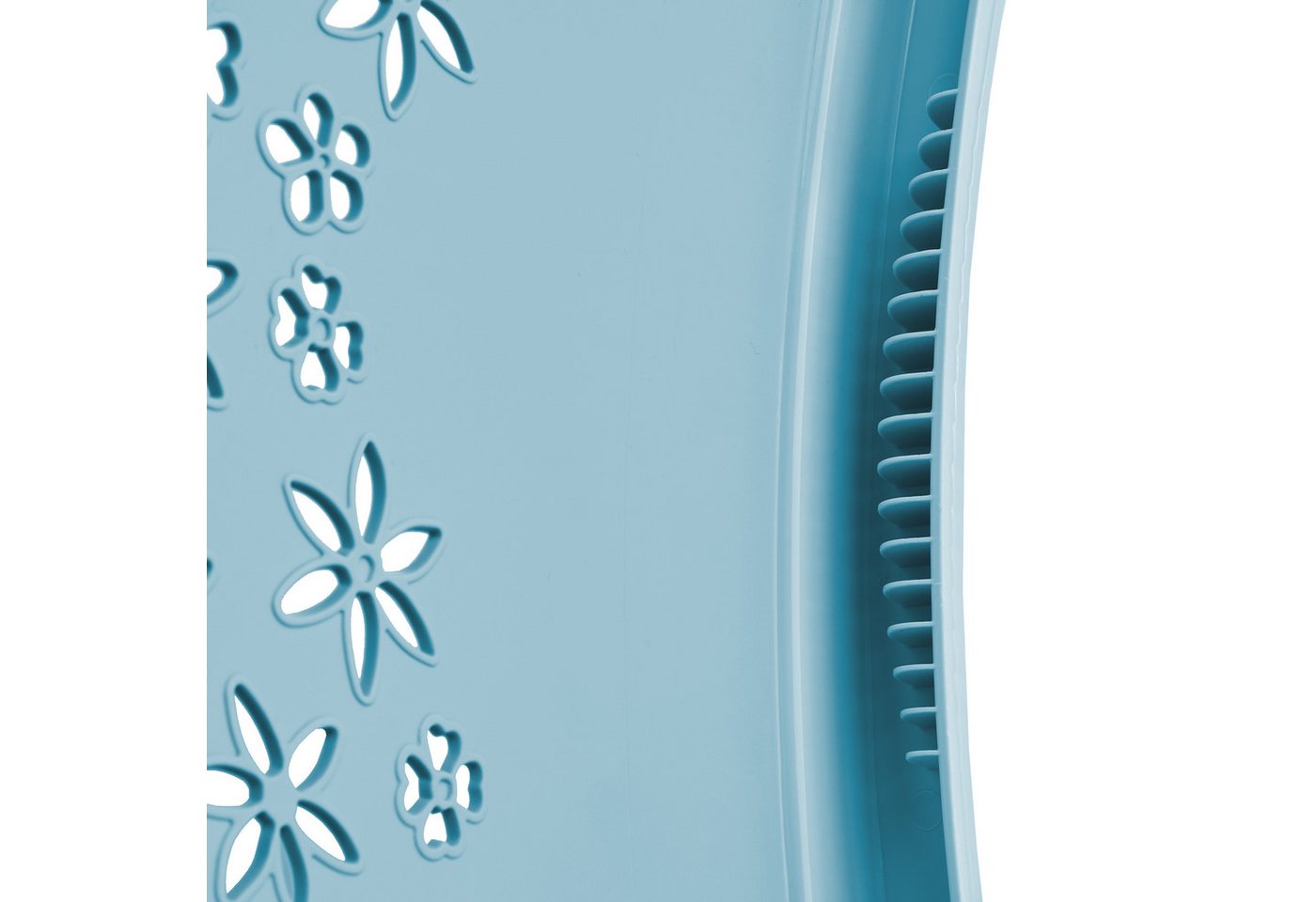 keeeper Wäschekorb lasse, 2er Set, Korb mit Softgriffen, 65 x 45 x 28 cm, 50 l (Set, 2 St), ergonomische Form, komfortable Softgriffe, Hüftstütze – Bild 5 von 5