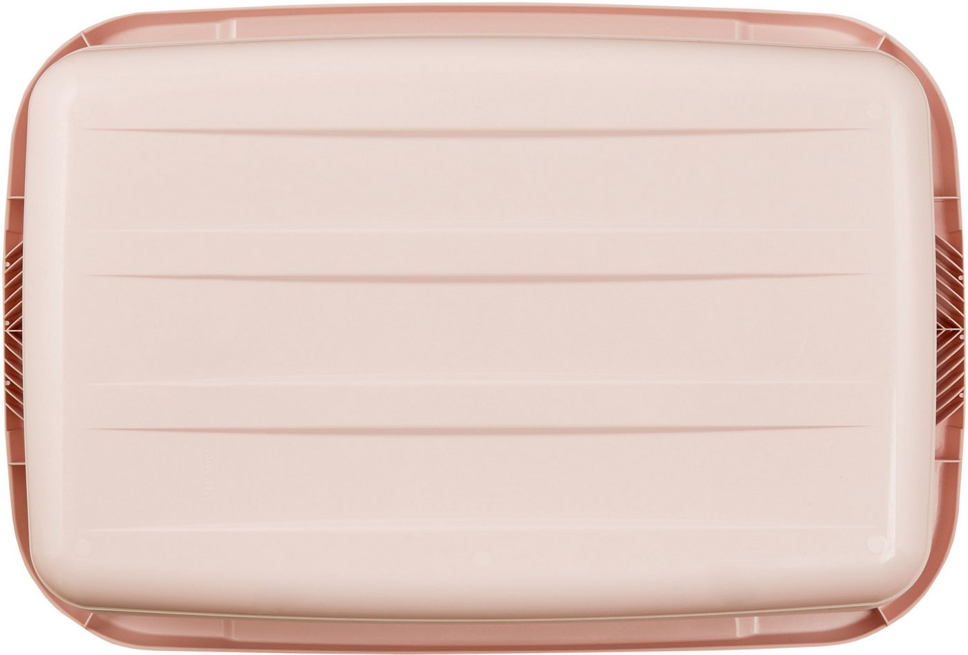 keeeper Wäschewanne aenna, 2er Set, 65 x 44 x 28 cm, 52 l (Set, 2 St), praktische Griffe, platzsparend ineinander nestbar – Bild 3 von 5