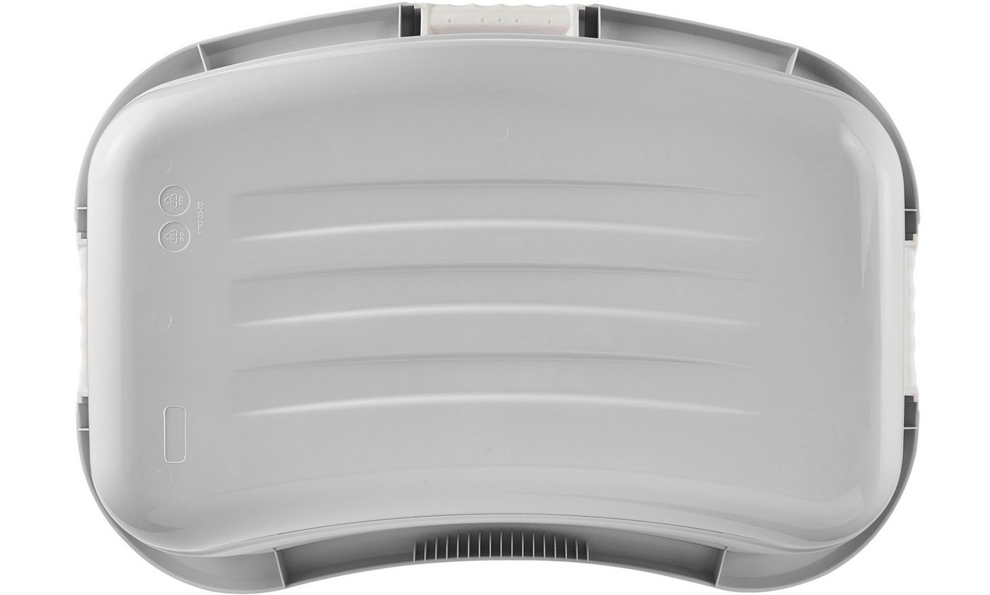 keeeper Wäschewanne janne, ergonomisch, mit Softgriffen, 65 x 45 x 28 cm, 50 l (1 St), Wäschekorb, Wanne in Nierenform – Bild 5 von 5