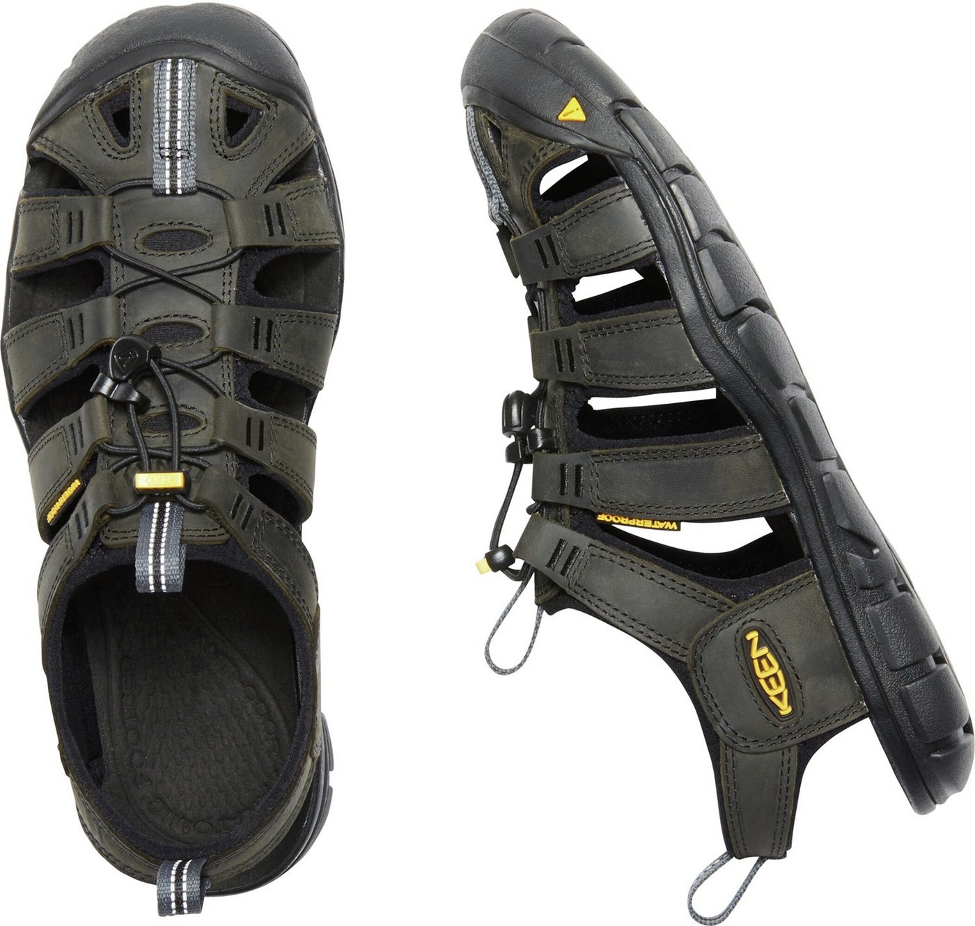 Keen CLEARWATER CNX LEATHER Sandale – Bild 3 von 5