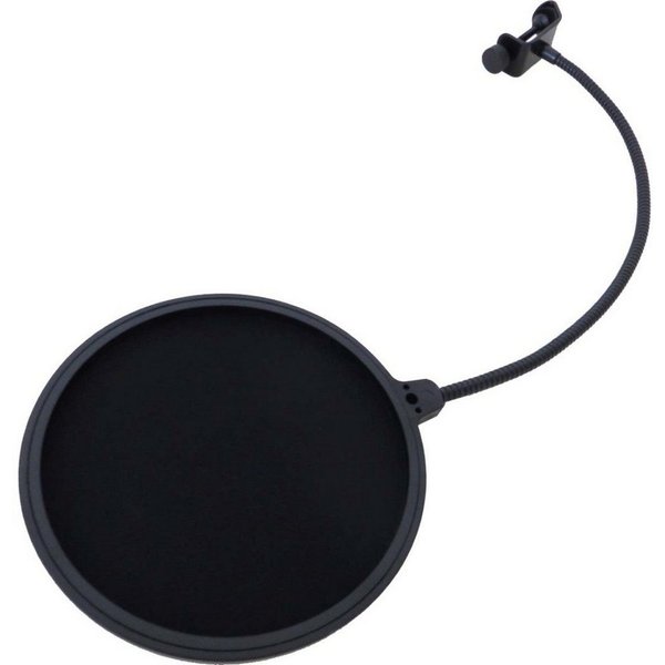 keepdrum Mikrofon Popschutz doppelter Nylonschirm 16,5cm Popkiller