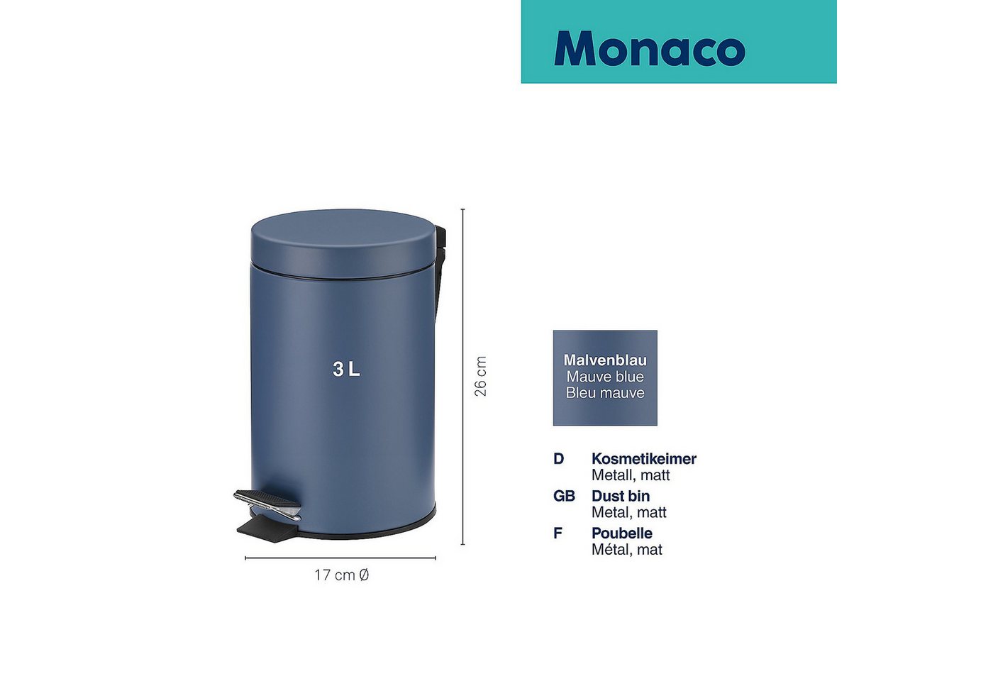 kela Kosmetikeimer Kosmetikeimer MONACO – Bild 2 von 2