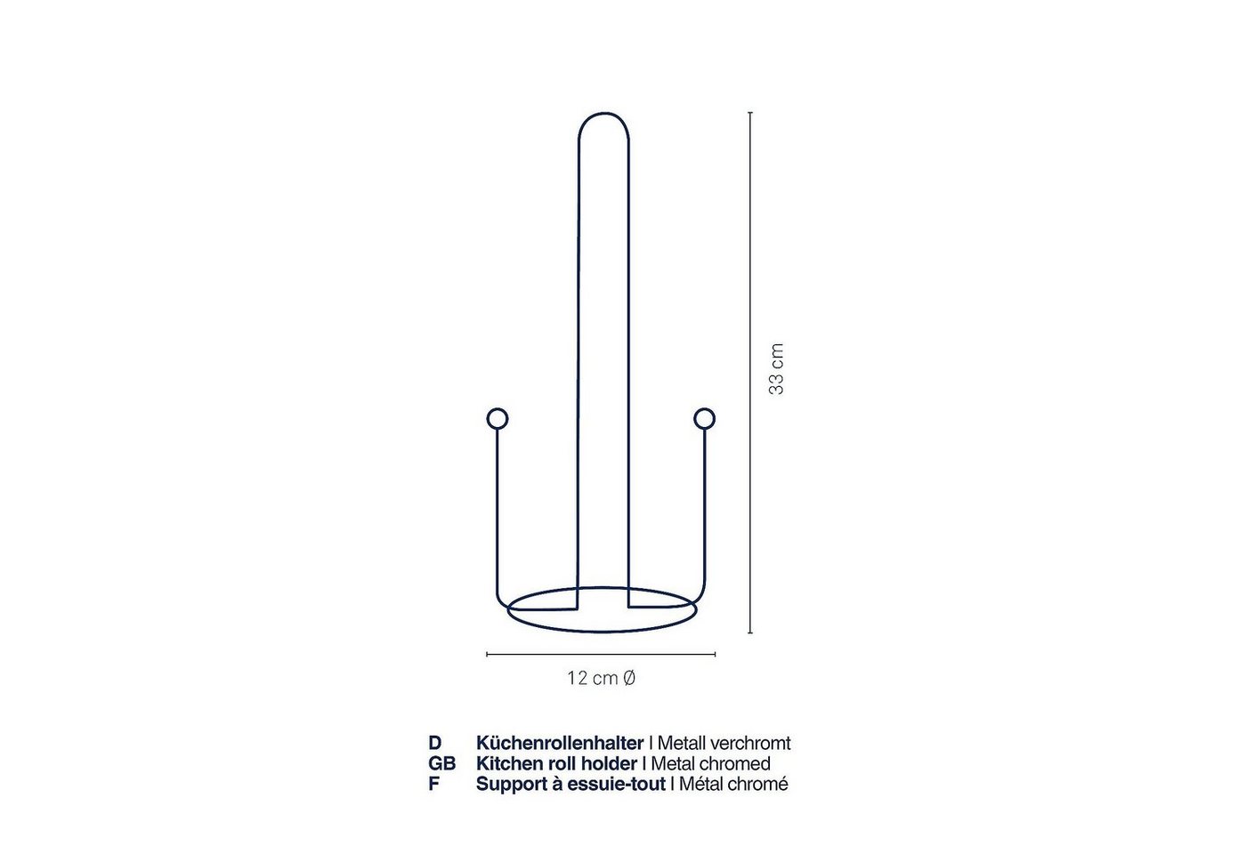 kela Küchenrollenhalter Globul – Bild 3 von 5