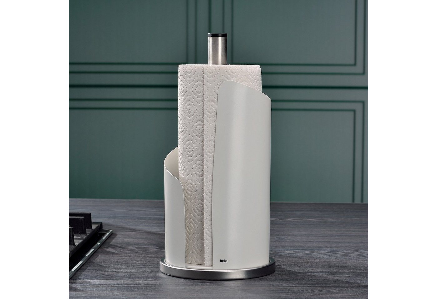 kela Küchenrollenhalter Stella, standfester Halter, breite Öffnung – Bild 2 von 5