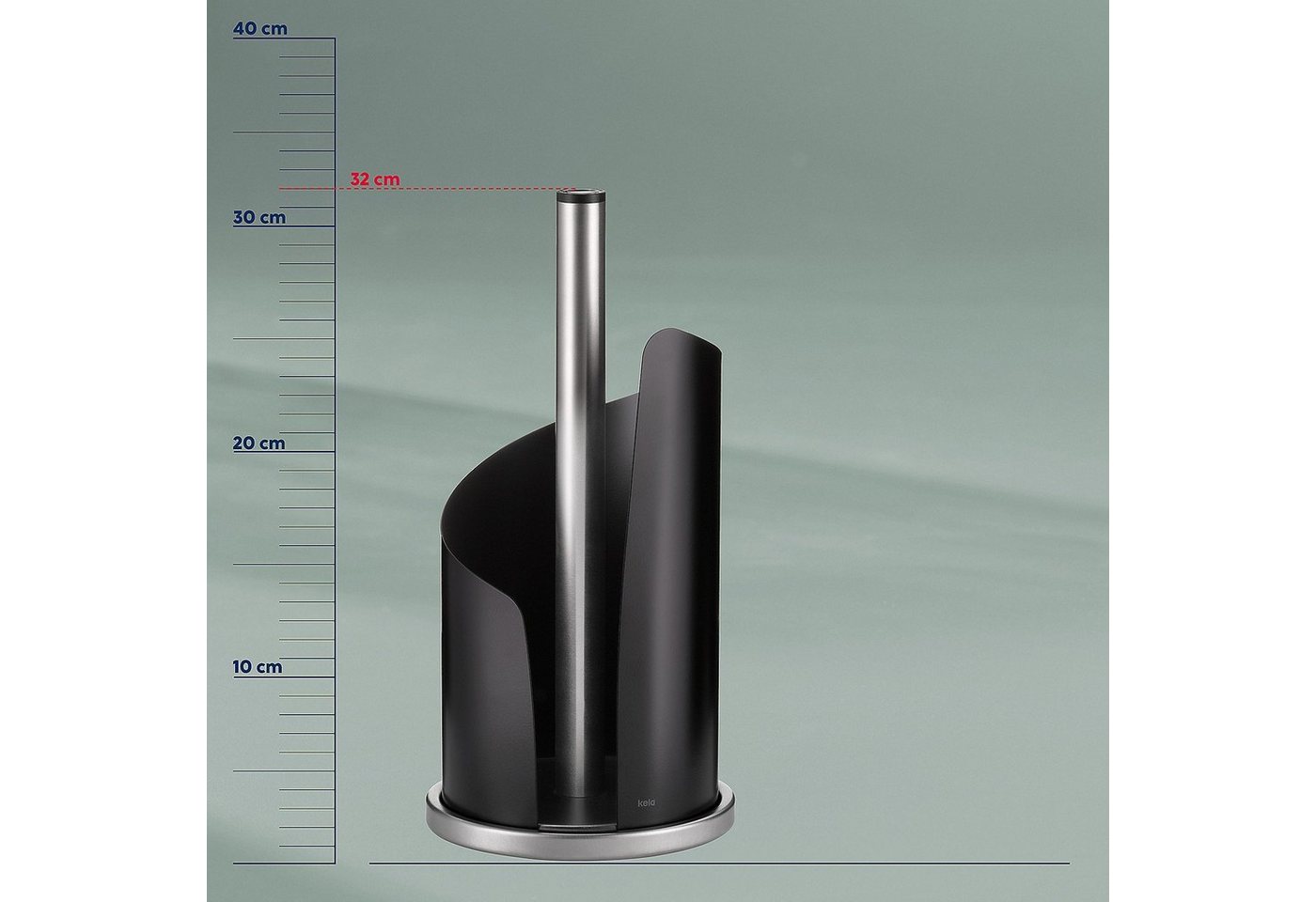 kela Küchenrollenhalter Stella, standfester Halter, breite Öffnung – Bild 5 von 5