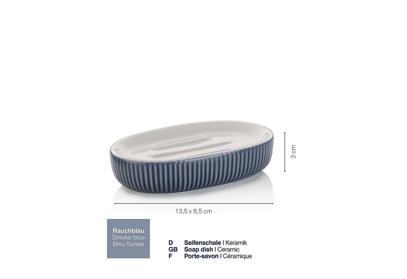kela Seifenschale Ava, Breite: 8,5 cm – Bild 3 von 5