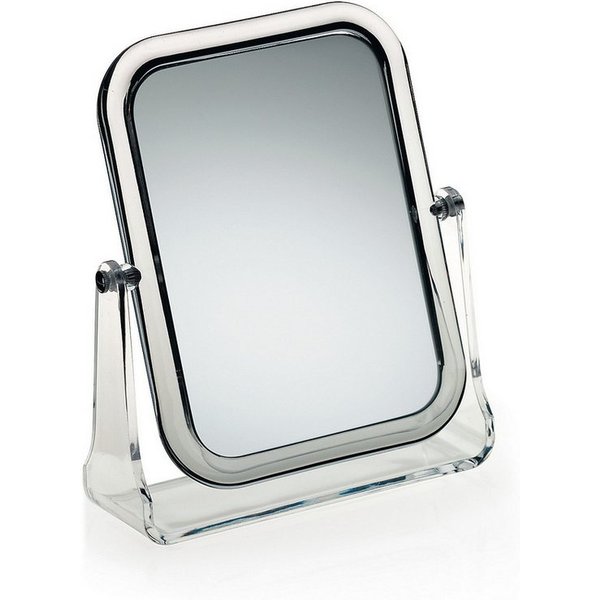 kela Standspiegel Fiona, schwenkbare Spiegelfläche in rechteckiger Form, 1x-/3x-Vergrößerung