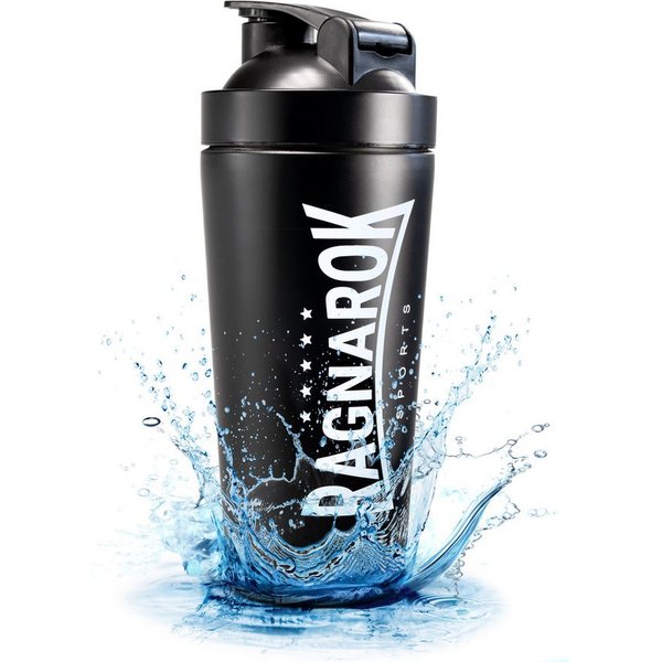 Kemes Protein Shaker Edelstahl Shaker Protein 750ml, (Set, Shaker), 750 Milliliter