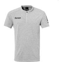 KEMPA Shirt STATUS POLO SHIRT, Größe XXL in Grau