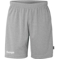 KEMPA Shorts Team Kids, Größe 128 in Grau