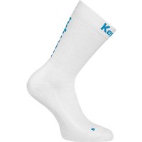 KEMPA Socken Logo Classic Kids, Größe 31-35 in Weiß