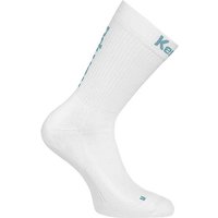 KEMPA Socken Logo Classic Kids, Größe 31-35 in Weiß