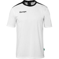 KEMPA Trainings-T-Shirt Emotion 27, Größe XXL in Weiß