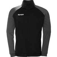 KEMPA Trainingsjacke Ambition 28 Poly Kids, Größe 140 in Schwarz