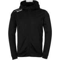 KEMPA Trainingsjacke PLAYER HOOD JACKET Kids, Größe 152 in Schwarz